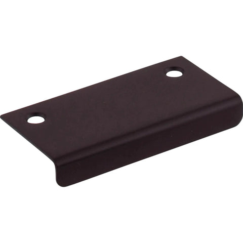 Additions Collection Three Inch Flat Black Tab Pull For Cabinets And Furniture, Center To Center Two And A Quarter Inches, Steel