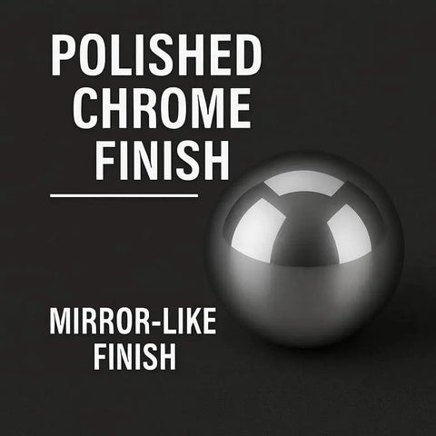 Five 1 Inch Chrome Steel Bearing Balls G25 For Precision Machinery And Industrial Use with polished mirror finish display