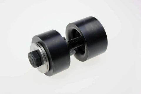 1-5/8 Inch Dimple Die Punch And Flare Set HECPF4G for sheet metal, black, durable heat-treated steel, enhances panel rigidity
