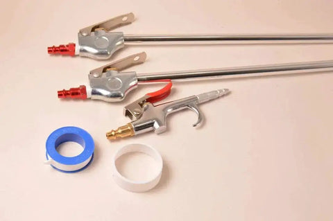 Pro Grade PTFE Thread Seal Tape For Plumbers 1 Inch By 520 Inch Go To Leak Proof Sealant, shown next to plumbing tools.