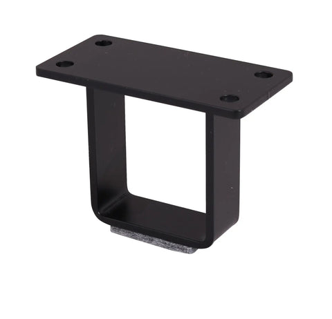 DIY Industrial Strength U Shaped Table And Cabinet Legs Set Of Four By Two And A Half Inch Modern Solid Steel Legs Mounting Plate