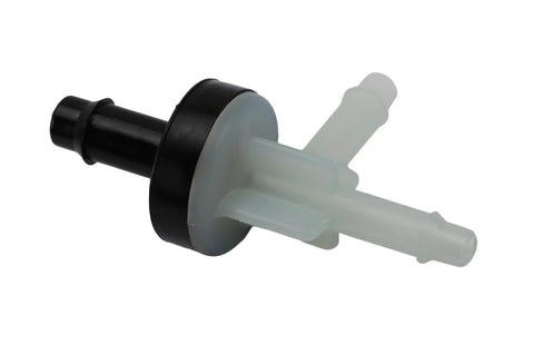 GM Genuine Parts 15-50568 vacuum check valve, gray plastic body with black seal