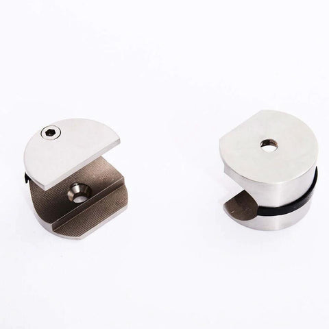 Components of Heavy Duty Stainless Steel Sliding Barn Door Hardware Kit With 6.6ft Track for a Single Door Indoor Outdoor Rail System