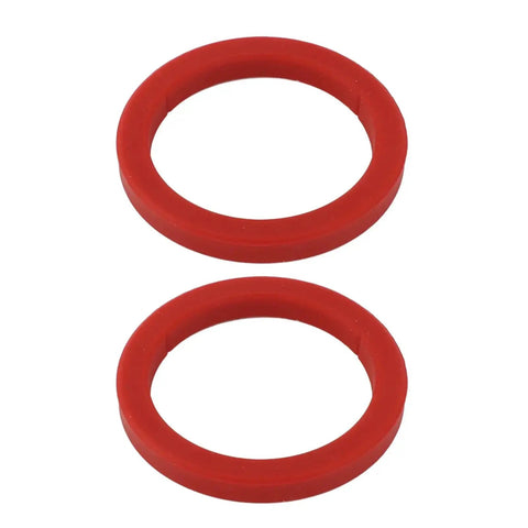 Two Pack E61 Silicone Group Gasket For 8mm Portafilter Seal Replacement Fits Most Modern Espresso Machines Grouphead Great For Gaggia Makers BPA Free Easy Install And Prevents Cracks And Leaks.