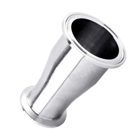Beduan reducer tri-clamp ferrule, 304 stainless steel, 2 in to 1-1/2 in tube OD, pack of 1