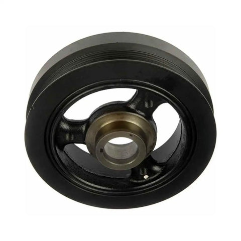 Ford Lobo Harmonic Balancer Replacement 2004 2010 Black Serpentine Drive Belt Type With Keyway 1 Mounting Hole Direct Fit OE Style