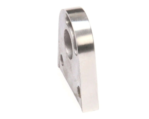 Side view of Left Hand Side Hinge End Piece KE50819-1 For Steam Oven Equipment Genuine OEM Replacement Part made of metal