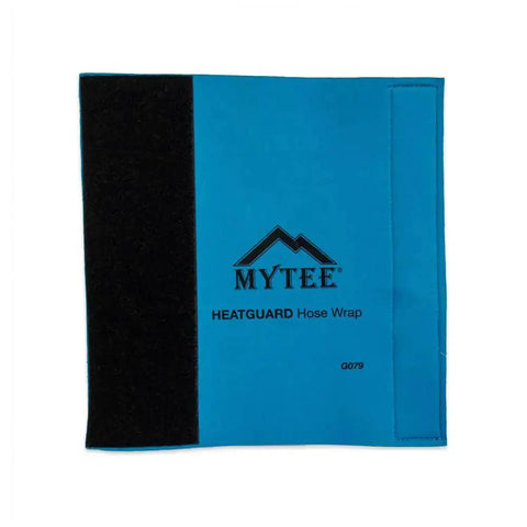 Blue Mytee Heatguard hose wrap for the 8501V 15 Foot Vacuum And Solution Hose Combo For Carpet Extractors, protection accessory.