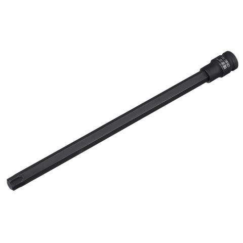 1/2 Inch Drive Torx T60 Socket With S2 Steel Bits, Cr-Mo Sockets, 12 Inch Length Built For Real World Hand Use, Quenched And Hardened