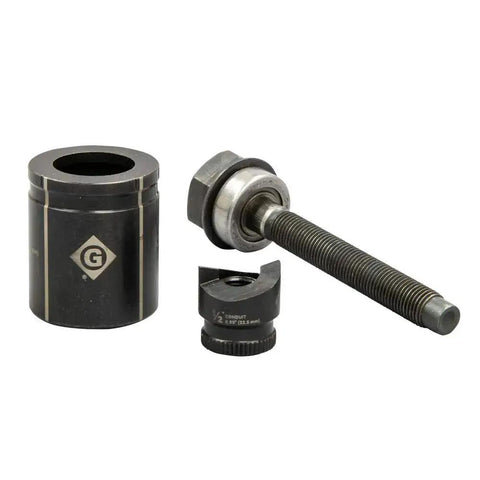 Slug Buster Manual Knockout Set One Half Inch Conduit Size K2BB Replacement for 60246 Metal Body Knockout Tool