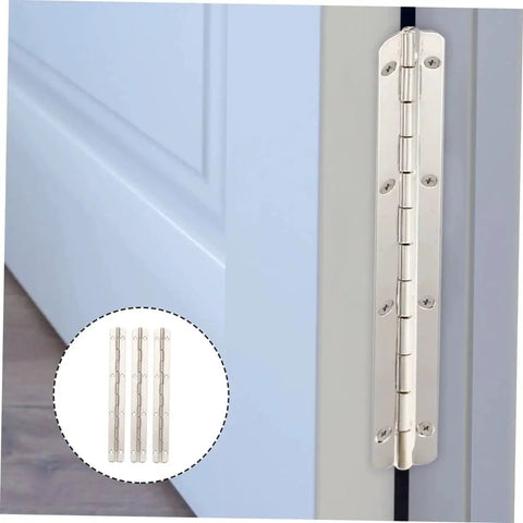 Heavy Duty Piano Hinge Set OUNONA 30 Piece for Cabinets and Jewelry Boxes With 180 Degree Swing and Pre Drilled Mounting Holes
