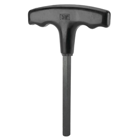 SAE T Handle Allen Wrench Set By Performance Tool 10 Piece Long Arm Hex Keys With Heat Treated Alloy Steel Shafts Comfortable Plastic Grips