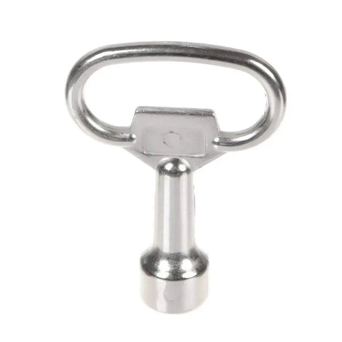 8mm Triangle Socket Spanner Key Set Of 6 Aluminum Alloy Chrome Plated Triangular Wrenches For Drawer Cabinet Panel Lock Close-up