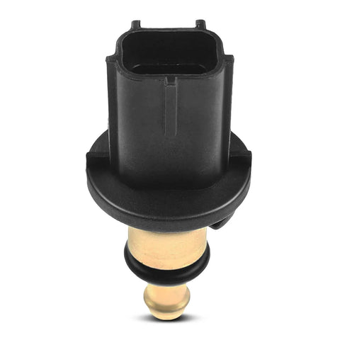 Engine Coolant Temperature Sensor For Chrysler 200 Sebring 2007 2010 Dodge Avenger Caliber Journey Compass Patriot 2007 2015 Compatible 05033313AA APremium Replacement Sensor, black and gold connector