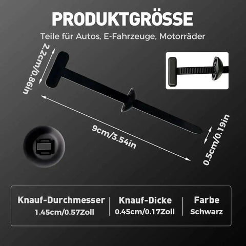 Dimensions and details of Heavy Duty Universal Cable Tie Buckle with Self Locking Nylon Zip Ties UV Resistant Black Tie Wraps