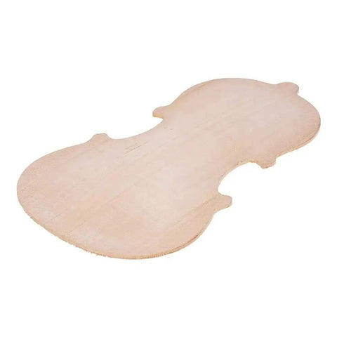 Unfinished 4 By 4 Violin Top Panel Spruce Front Plate And Maple Backboard Kit Handcrafted Fiddle Parts For DIY Repair Or Build
