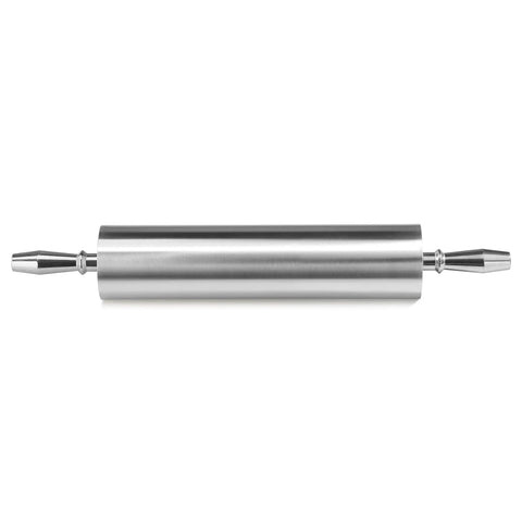 Extra Heavy Duty Aluminum Rolling Pin For Restaurants 15 Inch With Flour Saving Design Keeps Dough From Sticking Durable Pro Grade Quality