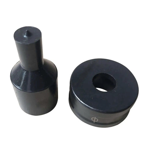 Beefed-Up Hydraulic Round Hole Punch Die Set For Metal Stamping And Sheet Metal Work Pro Grade Heavy Duty Punch Kit with Alloy Dies