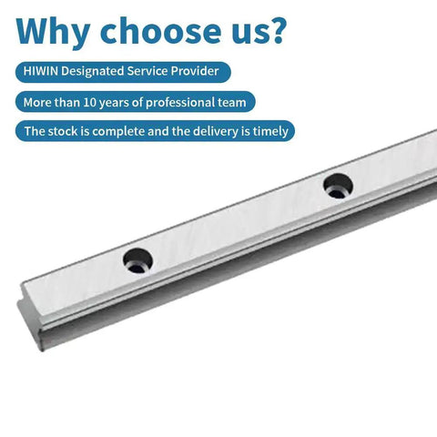 Heavy Duty Linear Guide Rail 600mm HGW15CC Only Rail For CNC Machines Smooth Glide Precision Track Taiwan Made