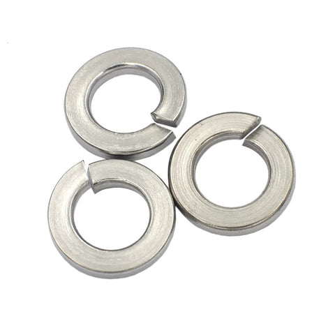 Split lock washers, 3/8 in, 304 stainless steel, Amazon DGOL, 3 pcs