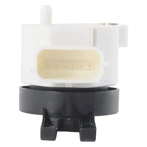 GM Genuine Parts brake pedal position sensor, white housing with beige 6-pin connector and black mounting base