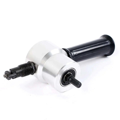 Two Head Sheet Metal Nibbler Cutter Built Tough 360 Degree Nibbler Drill Attachment for aluminum and steel cutting