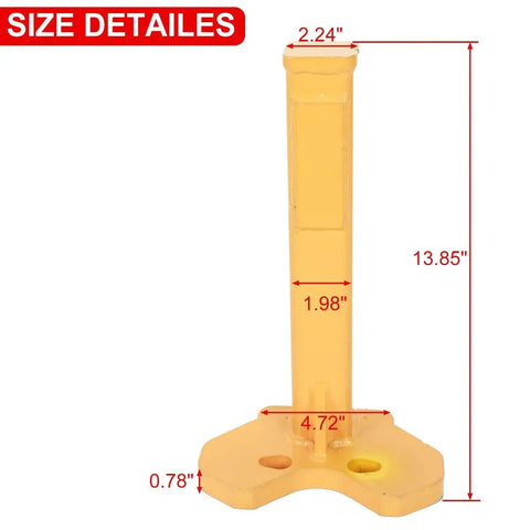 Universal Wheel Bearing Removal Tool for safe hub extraction dimensions with high strength steel and flange nuts, size details shown