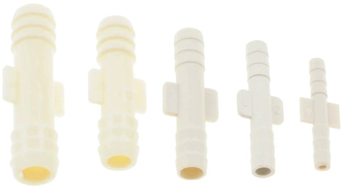 Versatile Vacuum Tubing Connector Kit With Universal Fit for cars and trucks, straight connectors in various sizes, durable plastic