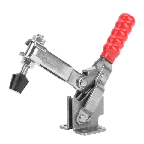 Heavy Duty Toggle Clamp 304 Stainless Steel Hand Tool Welding Fixture With 60 Degree Handle 227 Kg Clamp Force 3.0 Millimeter Plate