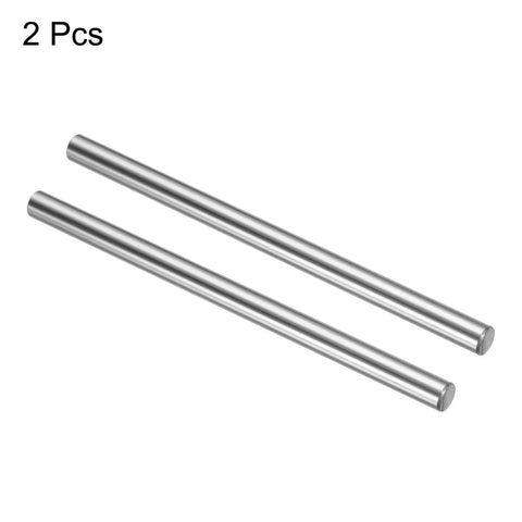 Two Pack 6mm By 100mm Linear Motion Rods Chrome Plated Steel Guide Shafts For 3D Printers And CNC Machines Hardened For Durability