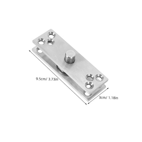 Hidden Door Hinge 360 Degree Heavy Duty Concealed Stainless Steel Pivot For Bookcase Cabinets And Modern Interiors Invisible Design