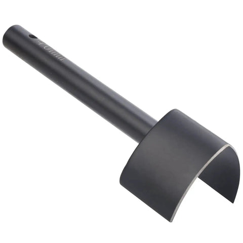 40mm V Shape Leather Punch For Belt Strap Wallet Bag Making Half Round Punch Tool Pro Grade Steel Leather Craft With Sharp Edges Non Slip Handle