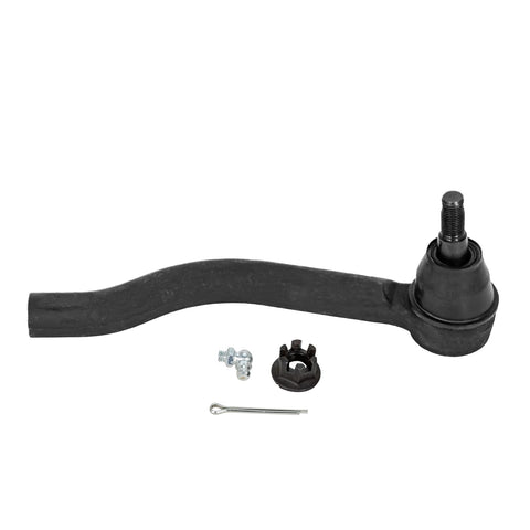 Front Wheel Bearing Hub Kit With Outer Tie Rod Ends For Infiniti JX35 QX60 Murano Pathfinder Replacement Includes 2 Front Hubs And 2 Outer Tie Rod Links 5 Lug Encoder ABS 4 Bolt Flange Ready To Roll - Outer Tie Rod View