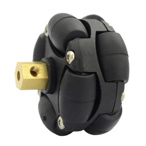 Ultra Durable 1.5 Inch 38mm Robotic Omnidirectional Wheel System with 90 Degree Wheels designed for robotics projects and DIY bots