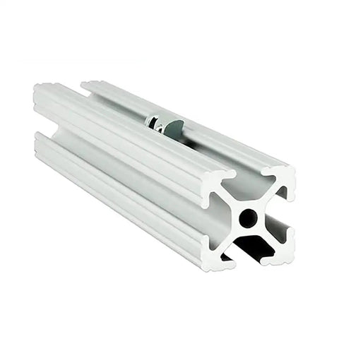 Aluminum extrusion rail with 1/4-20 Steel T-Nut With Ball Spring For Aluminum Extrusion Rails, Fits 1010 Series And 1.0 Inch Base Profiles.