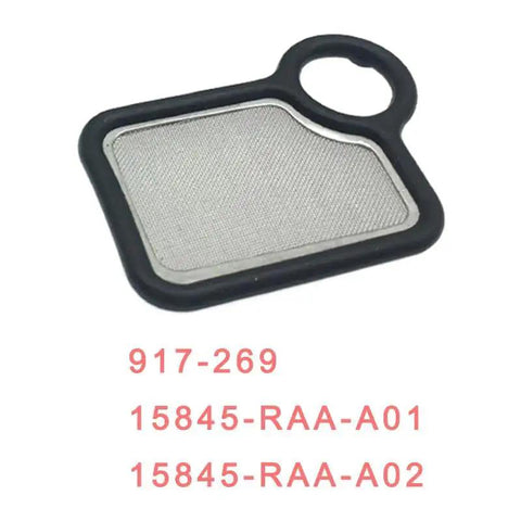 Spool valve filter screen for VVT VTEC Solenoid Gasket Valve Cover Set for Honda Accord Civic CR V Element and Acura RDX RSX TSX 2002-2015.