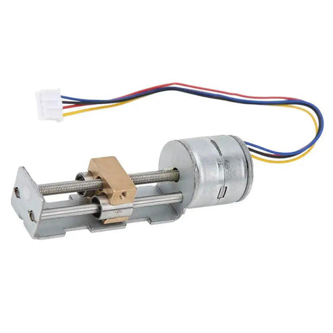 Compact Linear Stage Actuator with Slide Rail and Lead Screw for Precision Measuring Devices, 3D Printers, and Robotics