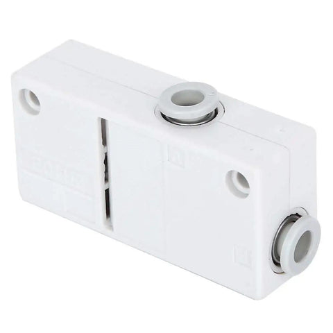 White compact Workhorse Industrial Grade Pneumatic Vacuum Negative Pressure Generator For Automation And Robotics Air Vacuum Source
