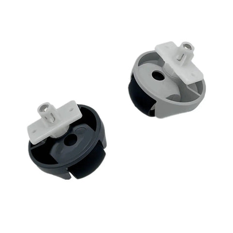 Omni Directional Front Wheel for Roborock Robotic Vacuum Cleaners 360 Degree Caster Replacement in black and white