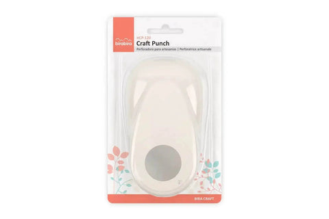 2 Inch Circle Lever Action Craft Punch for Paper Crafting and Scrapbooking Cards Arts Projects in retail packaging