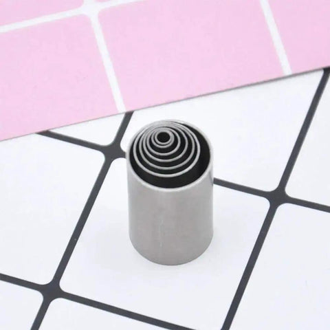 Clay Cutters Seven Piece Pro Grade Circle Cutter Set Stainless Steel Hollow Punches For Clay Pottery Ceramics Molds