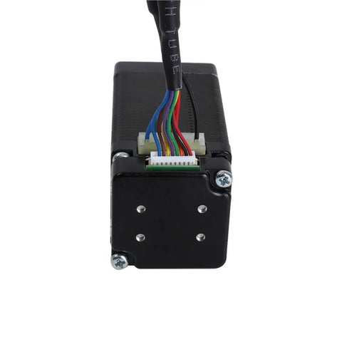 Back view of 11 Closed Loop Stepper Motor With Magnetic Encoder 14Ncm Torque 0.67A Current 5mm Shaft showing connector