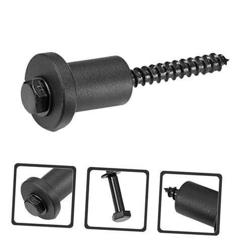 Sliding Barn Door Track Spacers And Connectors For Easy, No Fuss Installation Durable Carbon Steel Stoppers shown in detail