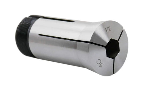 Five C hex collet from Seven Piece Five C Hex Collet Set One Quarter Inch To Seven Eighths Inch, Precision Hardened And Ground, side view