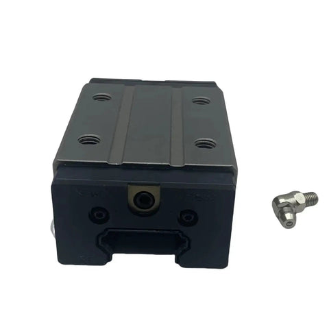 Front view of MSB30S Carriage Rail Slider Block for 3D Printer Motion Control showing slick sliding rails and mounting hardware.