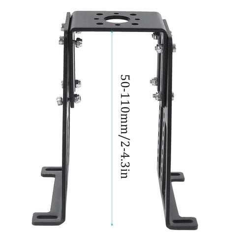 Aluminum Motor Mounting Stand For RC Airplanes Removable Motor Install Support Lightweight Big Size Aluminum Alloy Bracket