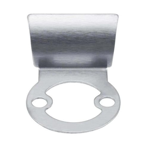 Public Restroom Privacy Door Bolt With Engaged Vacant Indicator And Zinc Alloy Handle, mounting plate for easy installation