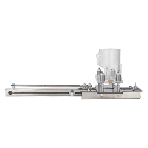 Side view of Wood Router Tool For Chamfering Grooving Slotting Carving And Cutting With Accurate Positioning In Compact Design
