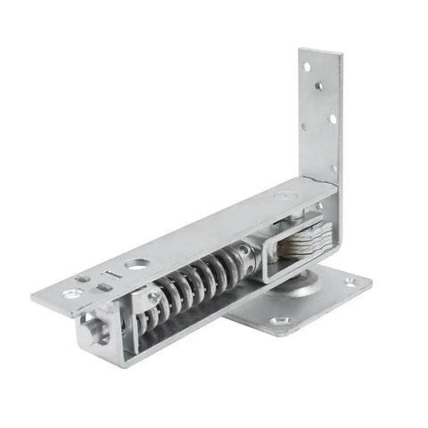 Double Action Spring Hinge With Cover Plates For Wood Doors Self Closing Top Pivot Hinge Adjustable Torque Stop Function, metal hinge