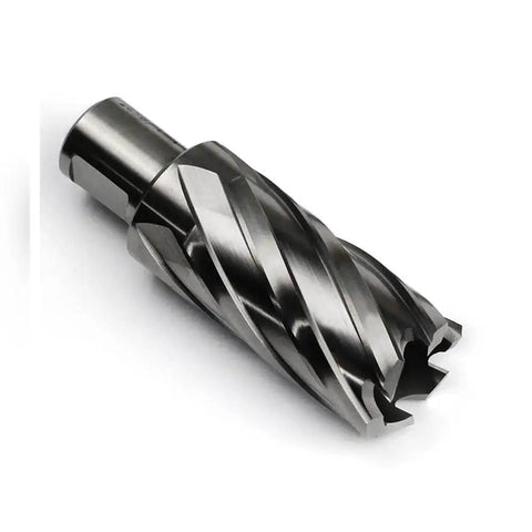 One And One Eighth Inch Annular Cutter For Magnetic Drill Press With Two Inch Cutting Depth, Three Quarter Inch Weldon Shank And Two Flat, Pilot Pin For Precise Holes, Drills Faster Than Regular Bits, Ideal For Steel And Stainless By Oscarbide